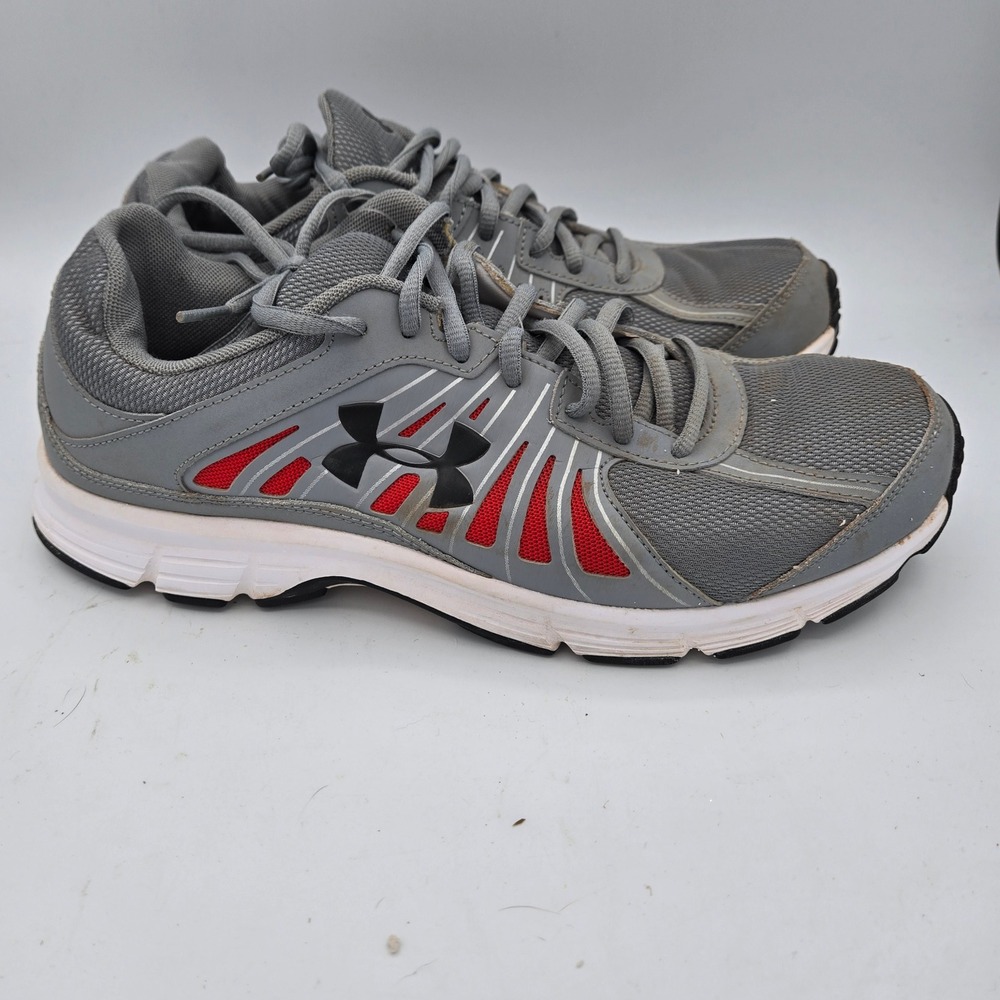 Under Armour Running Shoes Mens 11 Gray Sneakers‎ Athletic Performance